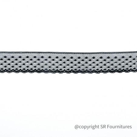 Dentelle nylon - 50 mètres