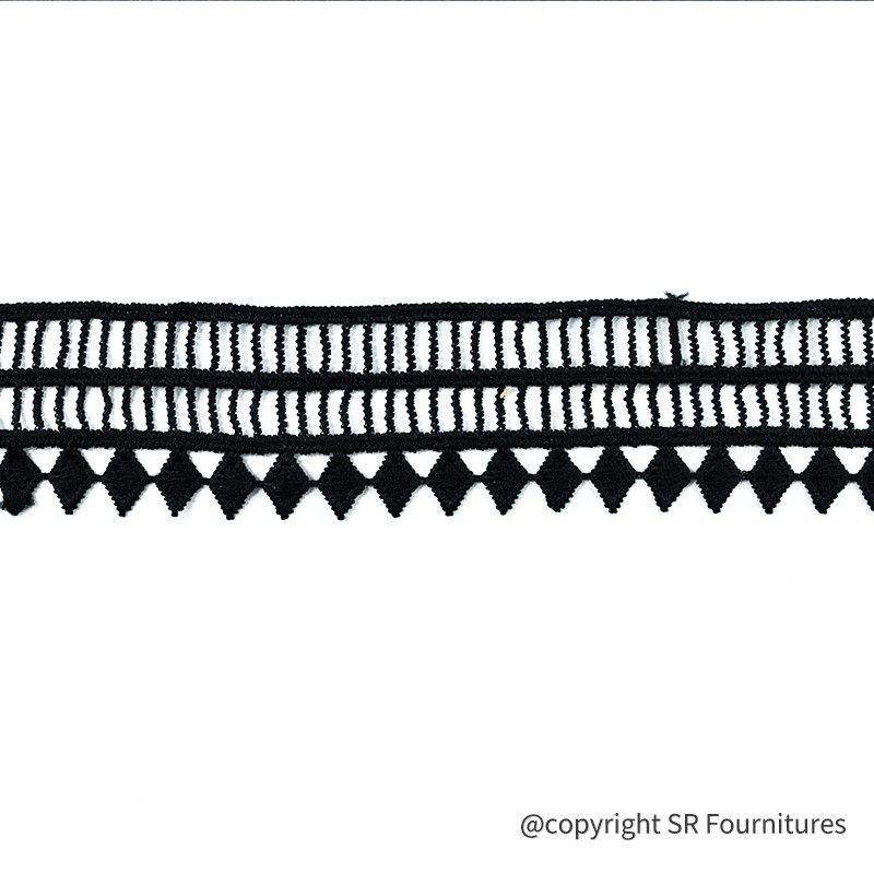 Dentelle polyester - 50 mètres