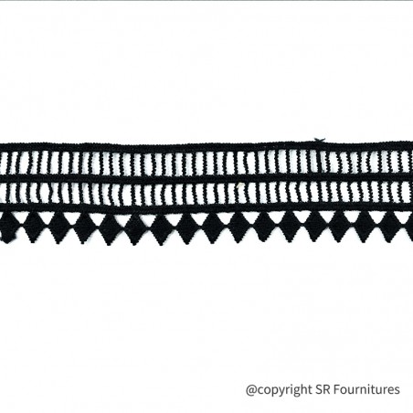 Dentelle polyester - 50 mètres