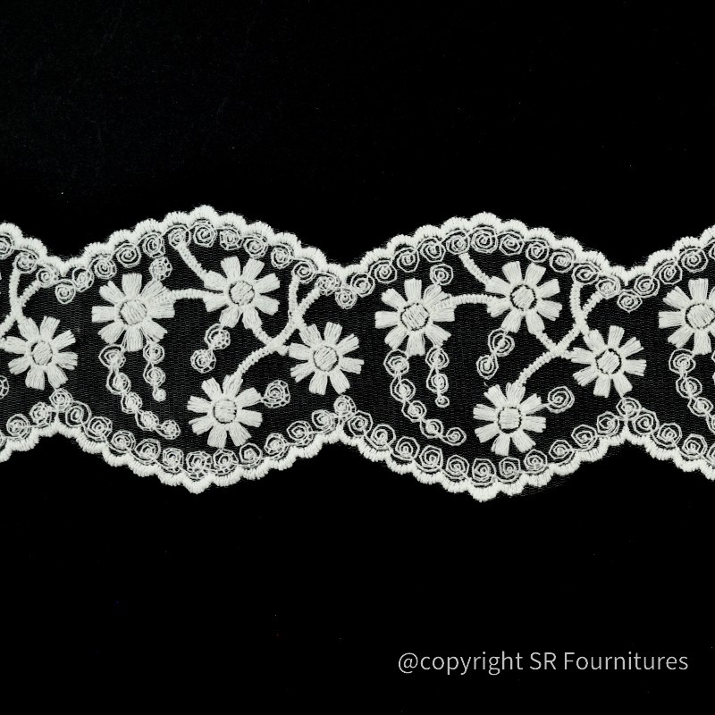 Dentelle nylon - 50 mètres