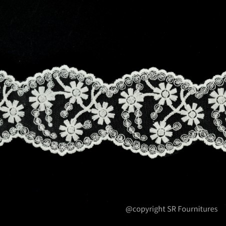 Dentelle nylon - 50 mètres