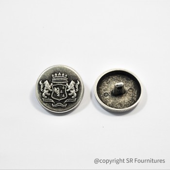Bouton en métal - 100 pièces