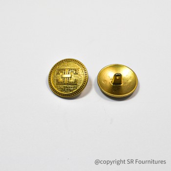 Bouton en métal -100 pièces