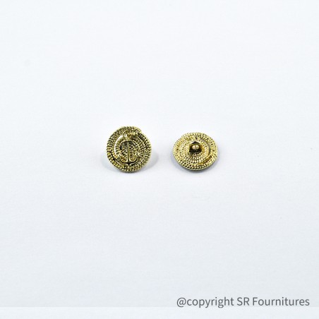 Bouton métal - 100 pièces