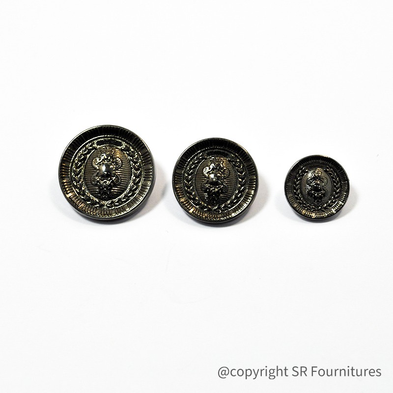 Bouton métal -100 pièces