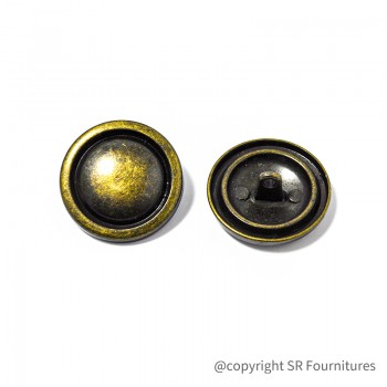 Bouton métal - 100 pièces